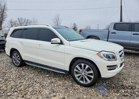 2014 Mercedes-Benz Gl 450 4Matic z USA, uszkodzony, nr VIN 4JGDF7CE1EA303012